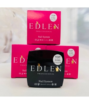 Топ Edlen No Wipe UV-Filters з УФ фільтром, 30 мл HEMA/TPO free